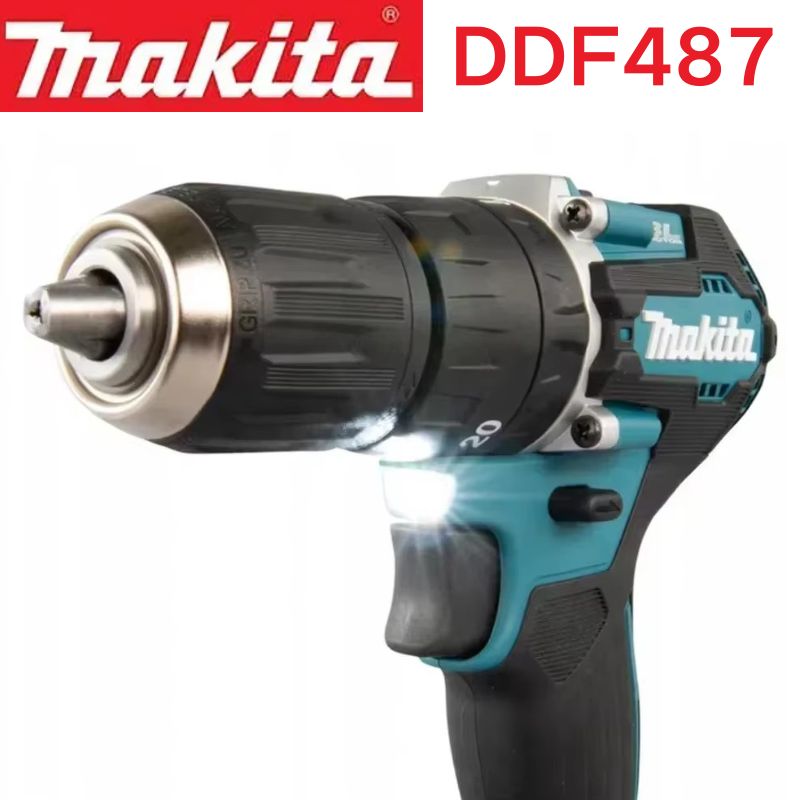 Makita Drill Ddf484 - Makita Original. DDF487 Kabelloser Akkuschrauber Bürstenloser