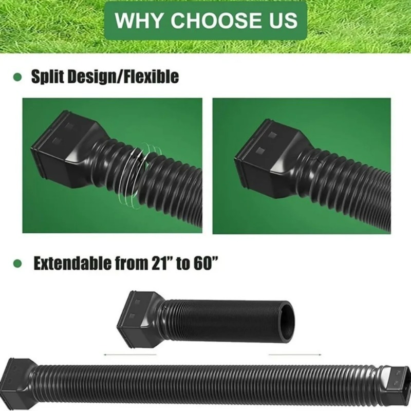 Flexible Ausziehbare Fallrohrv – Flexible Hose Braided Bewertung und Preis