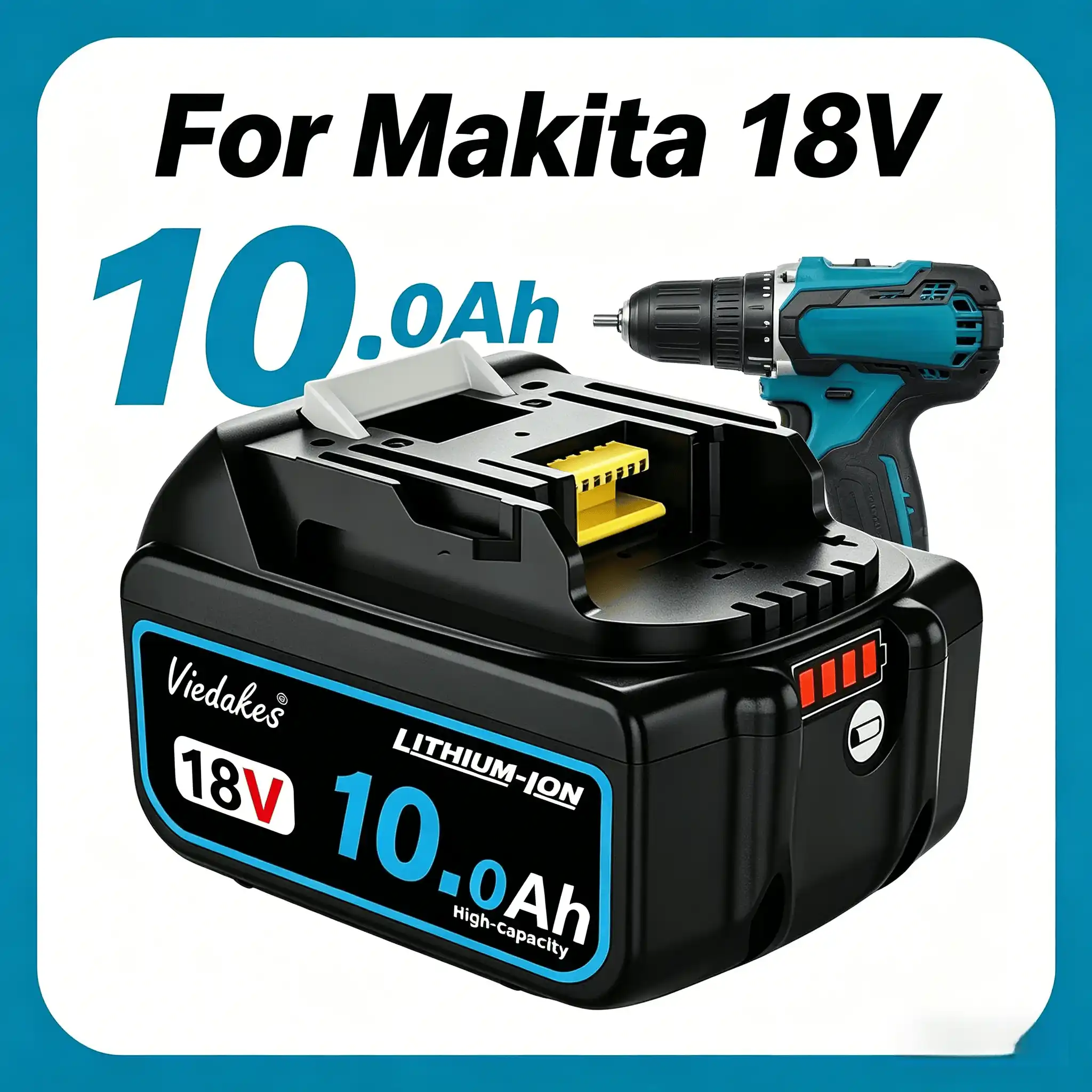 Für Makita 18V Akku 12,0Ah Lit – Makita Drill Ddf484 Bewertung und Preis