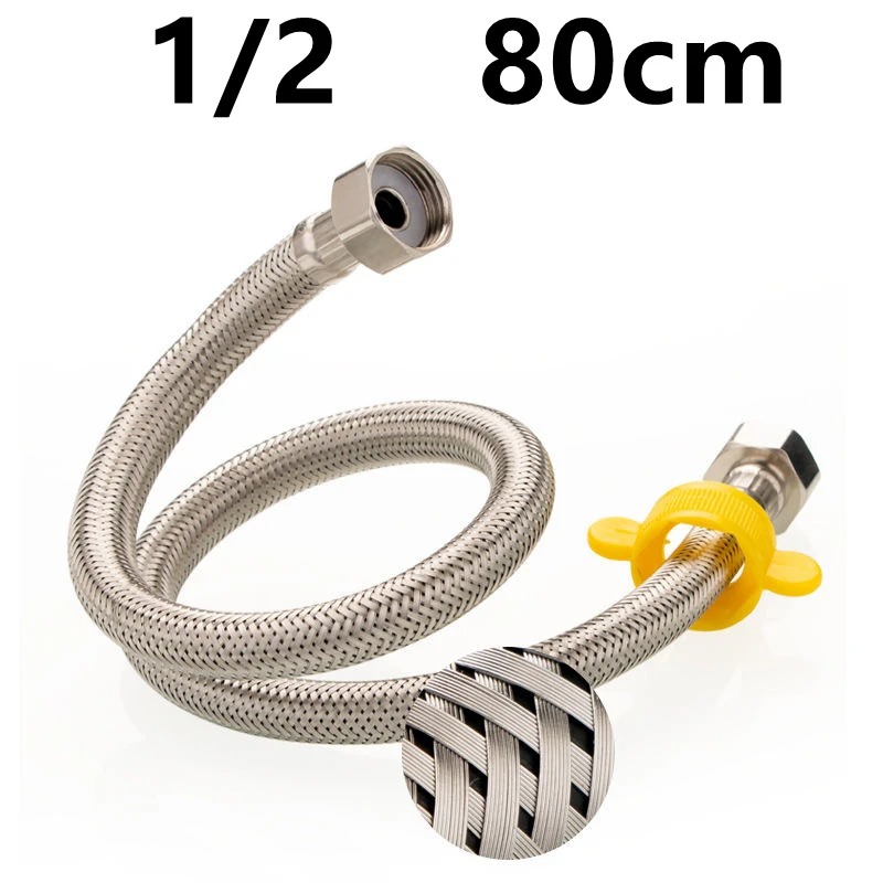 Wasserhahn aus Edelstahl 304,  – Flexible Hose Braided Bewertung und Preis